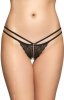Softline 2495 czarne stringi damskie